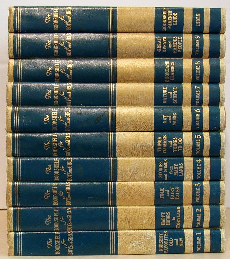The Bookshelf for Boys and Girls - Complete 10 Volume Set